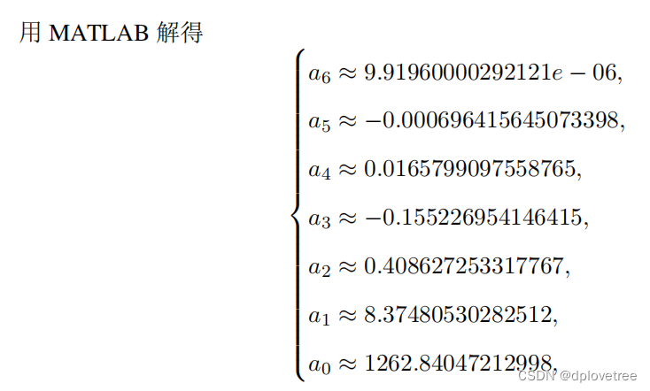 多项式回归 b值 多项式回归例题_多项式回归 b值_26