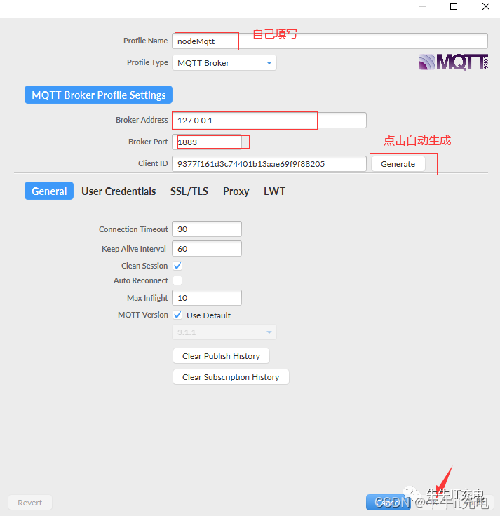 iotdb MQTT模板 mqtt node_服务端