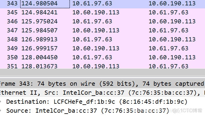 怎么通过wireshark抓包分析MAC帧结构 wireshark抓包mac地址_Wireshark_08