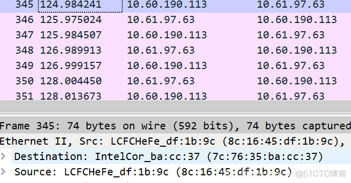 怎么通过wireshark抓包分析MAC帧结构 wireshark抓包mac地址_IP_09