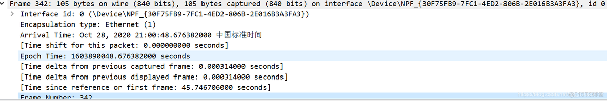怎么通过wireshark抓包分析MAC帧结构 wireshark抓包mac地址_wireshark_14