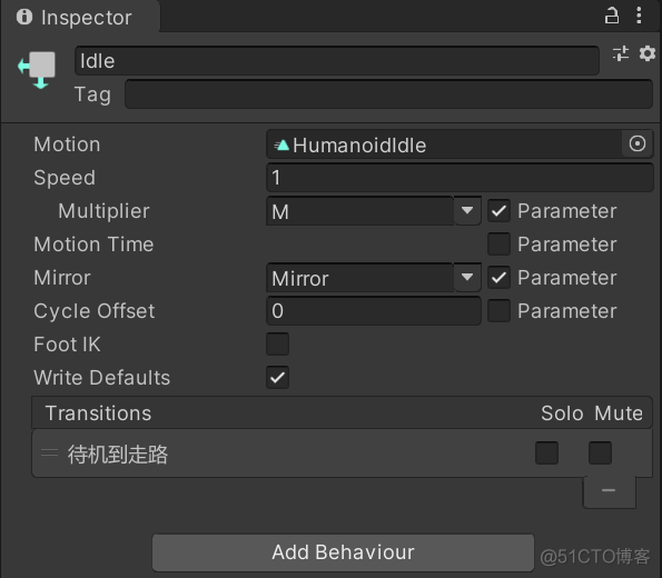 Unity XCharts动画播放速度 unity控制动画播放速度_状态机_02