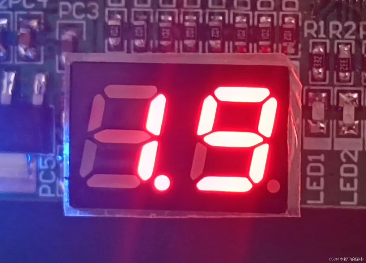 stm32cubeMX使用595数码管 stm32数码管电路_单片机_08