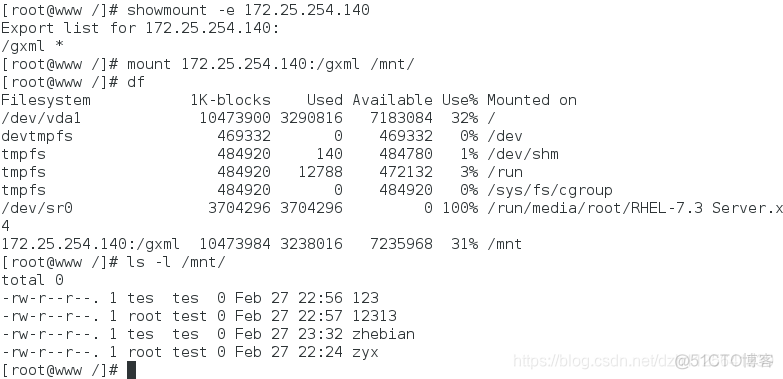 linux red hat nfs自动重启配置 linux启动nfs命令_xml_03