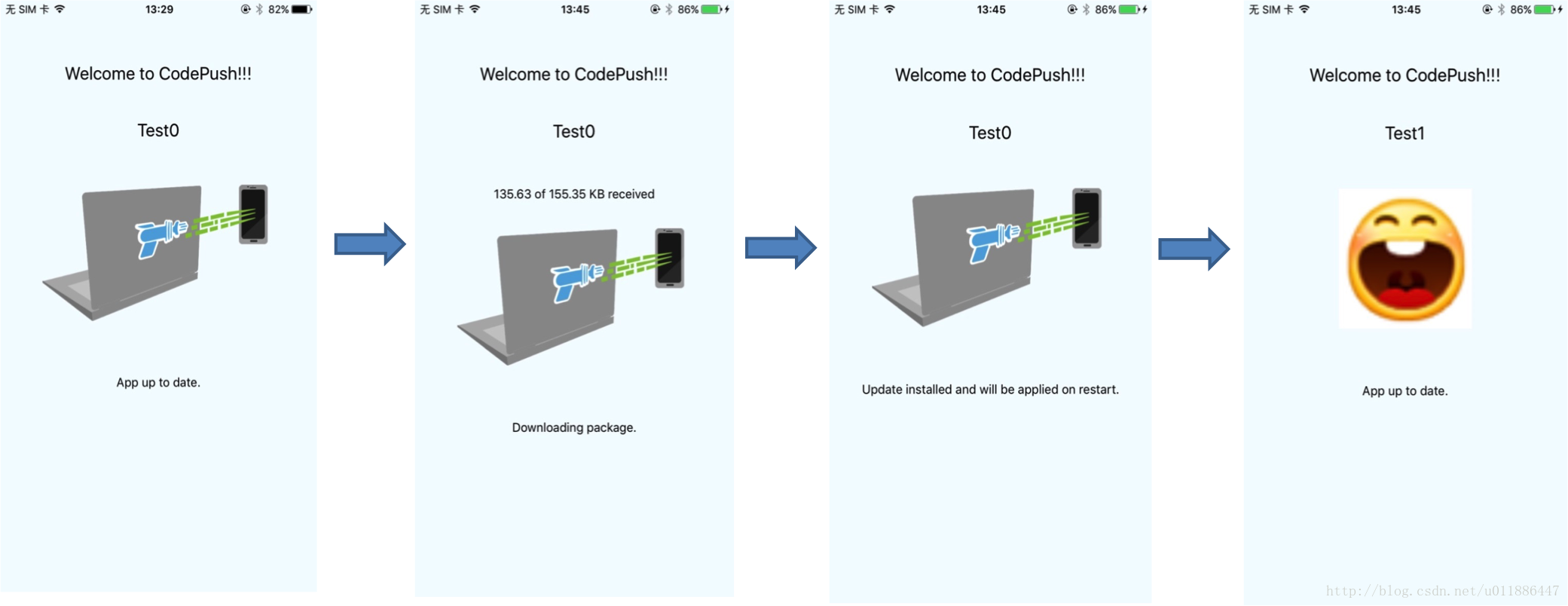 React Native用CodePush实现热更新(二),React Native用CodePush实现热更新(二)_S3_11,第11张