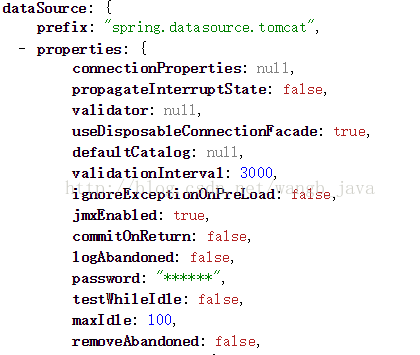 springboot 怎么禁止其他模块的kafka springboot禁用actuator端点安全性_configprops_07