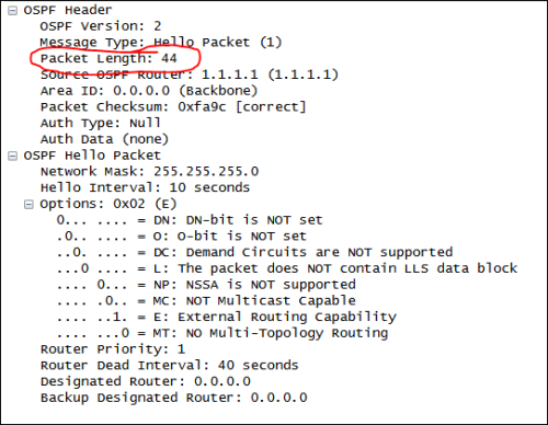 ospf邻居信息表 ospf邻居状态_链路