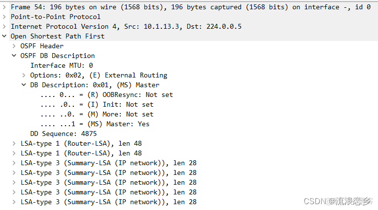 OSPF 协议分析实验总结 ospf协议实验报告_OSPF_26