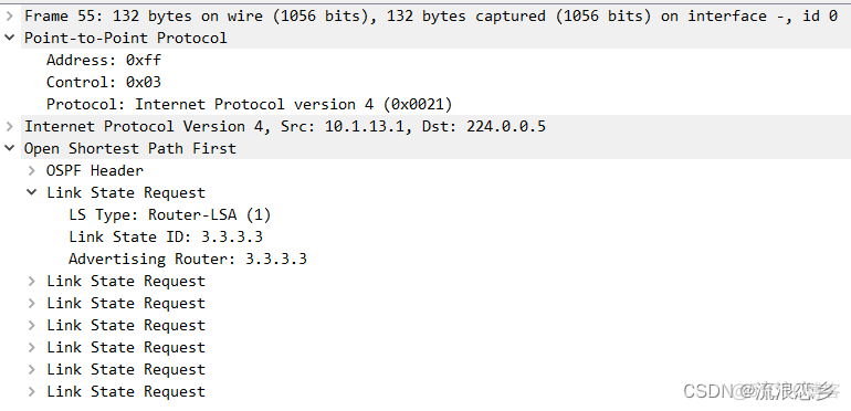 OSPF 协议分析实验总结 ospf协议实验报告_OSPF_29