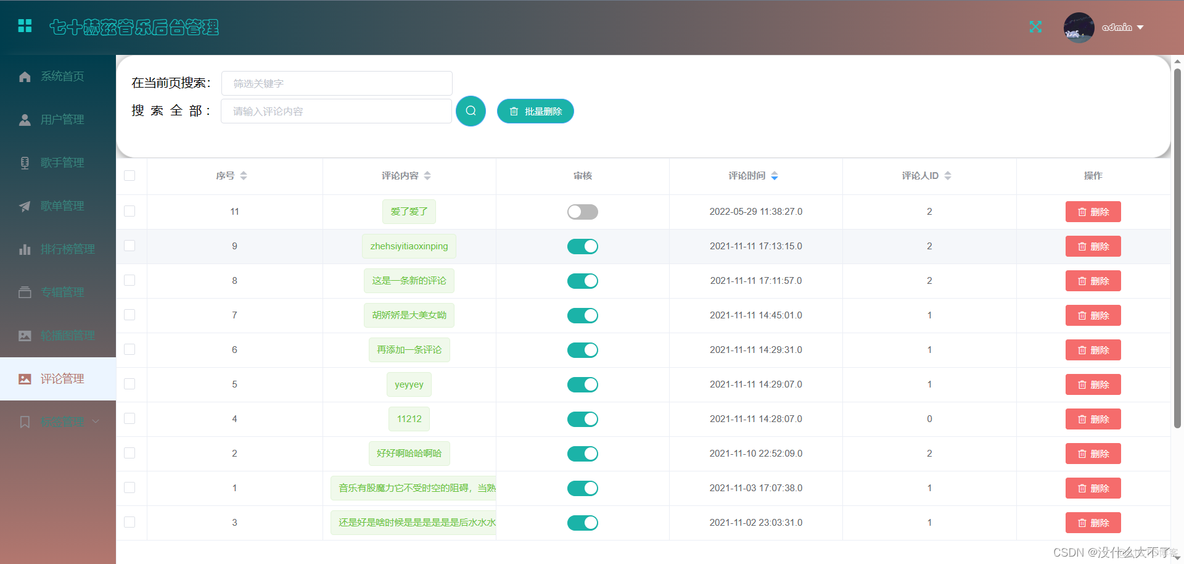 springboot音乐网站文献综述 springboot音乐播放_推荐算法_20