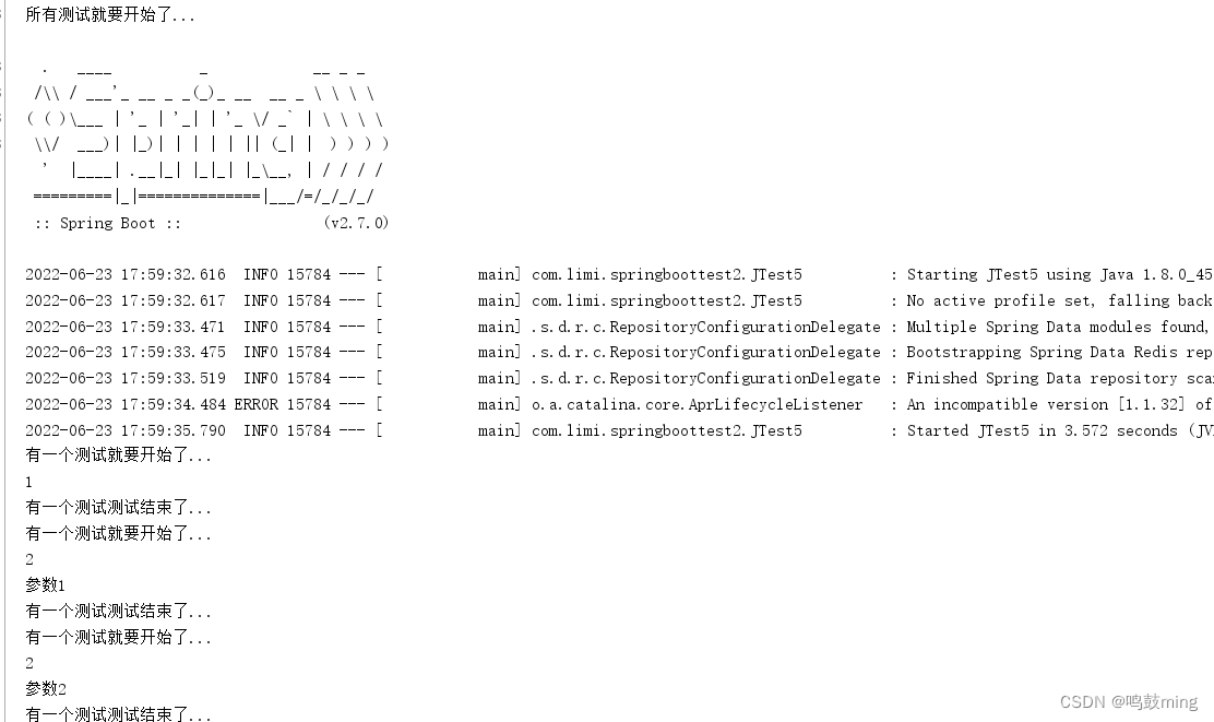 springboot怎么写junit springboot junit5_System