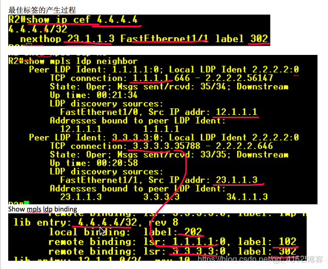 mpls 静态lsp配置 mpls ldp状态_标签分发