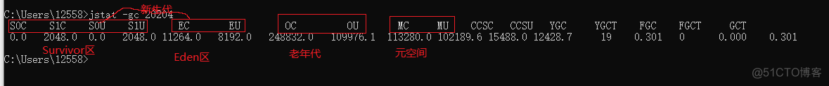 top res 和jvm 堆 jvm堆大小_堆空间大小的查看_03