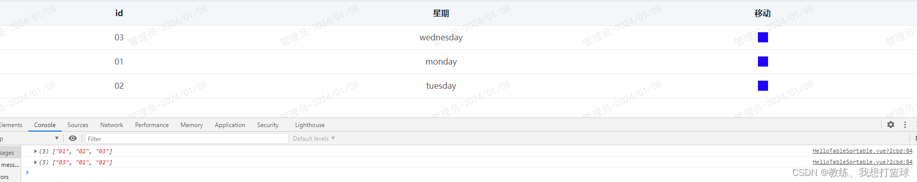 43 带 fixed 列的 el-table 不兼容于 sortablejs_vue.js