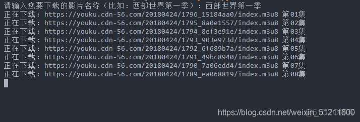 python下载电影获取下载地址 python如何下载电影_python下载电影获取下载地址_06