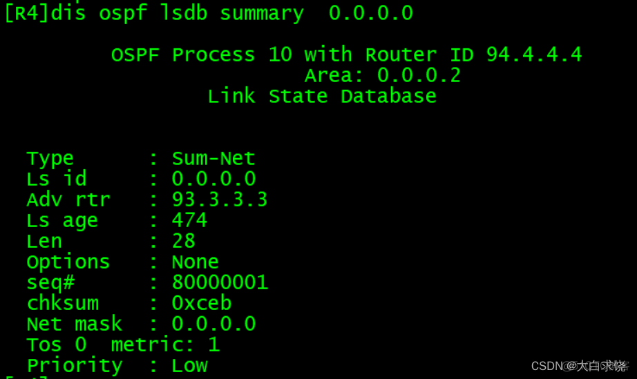 ospf七类lsa作用 ospf四类lsa_ospf七类lsa作用