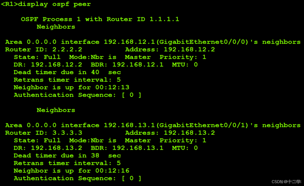 ensp ospf 密码认证 ensp ospf配置_tcp/ip_06