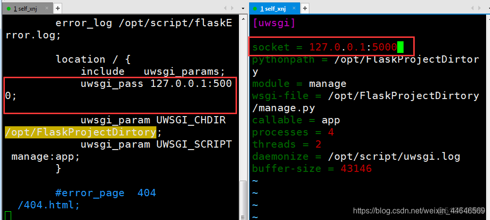 nginx fastcgi服务 nginx+uwsgi+flask_软连接_23