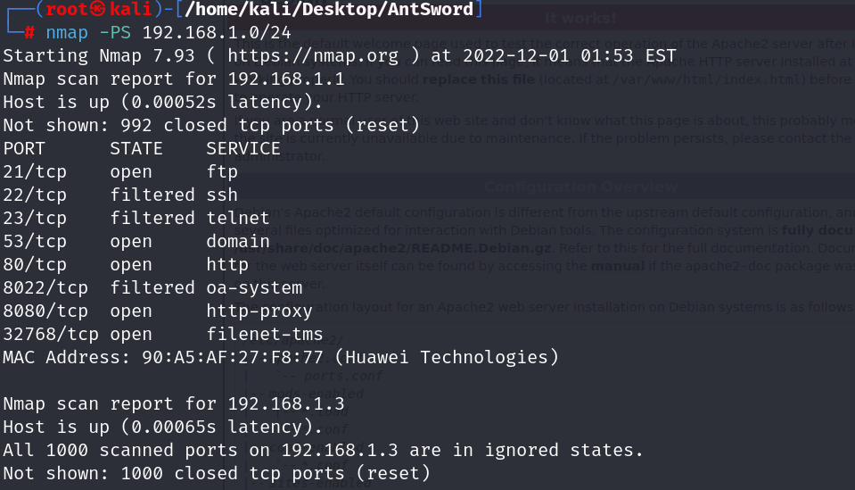 nmap扫描wireshark抓包判断主机存活 nmap检测存活主机_IP_03