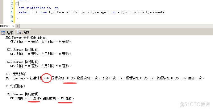 sql <wbr>查询强制使用HASH连接性能测试比较