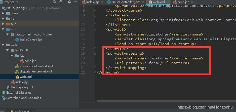 idea 配置spring mvc项目启动 idea运行springmvc项目_html_18