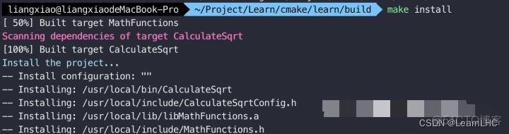 cmake 编译架构 cmake编译命令_make_03