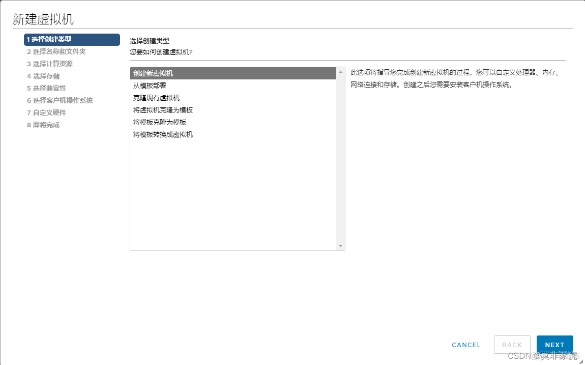 vSphere rest api 创建虚拟机 vmware vsphere创建虚拟机_服务器_02