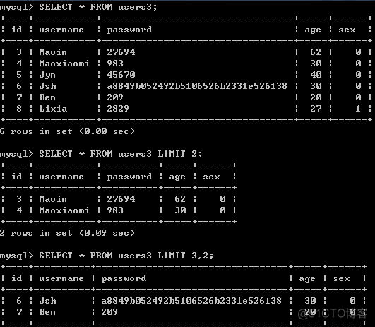 快速增加mysql的耗用 mysql增加记录的命令_快速增加mysql的耗用_29