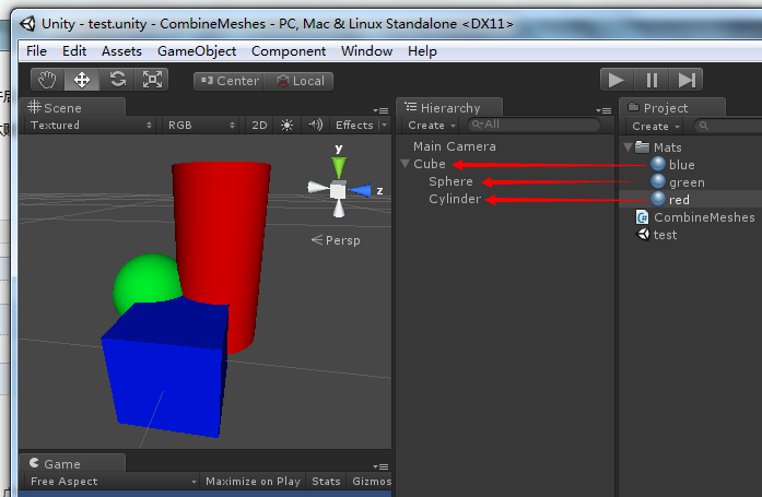 unity 多个navmeshsurface 冲突 unity怎么合并两个场景_Unity的Mesh合并_04