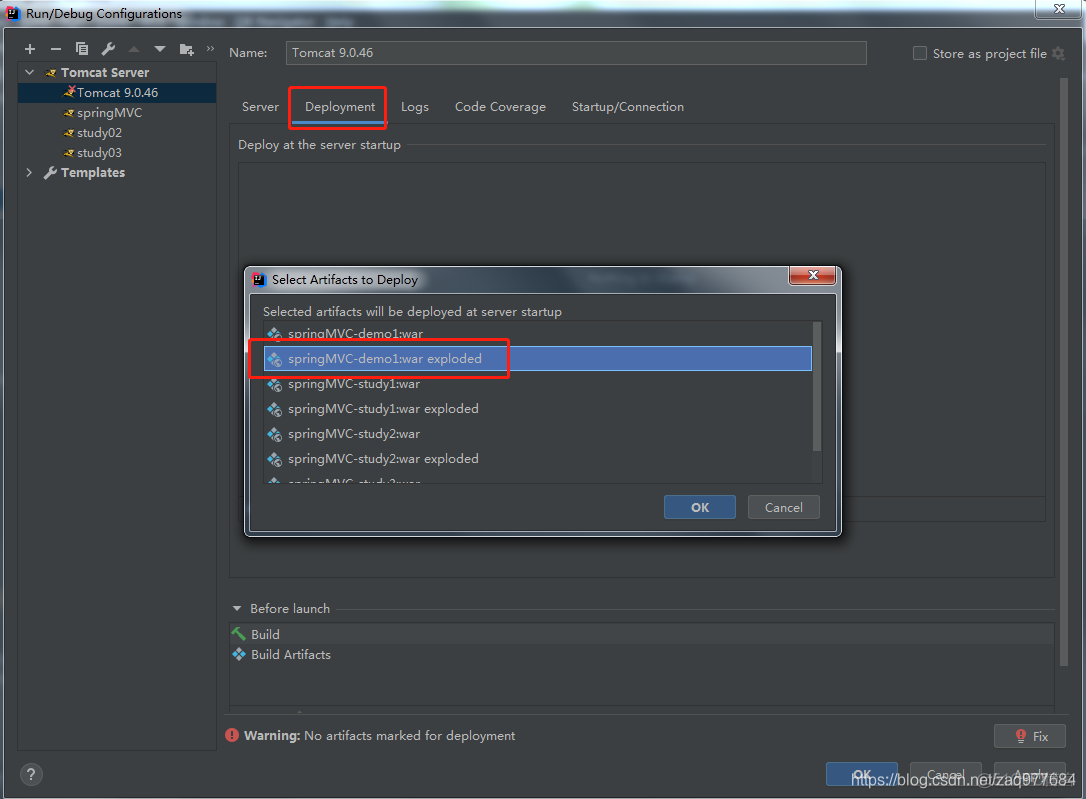 springmvc war打包案例 springmvc打包部署_intellij-idea_22