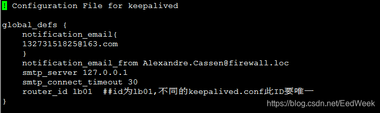 keepalived 的IP需要和物理机统一网段么 keepalived router_id_服务器