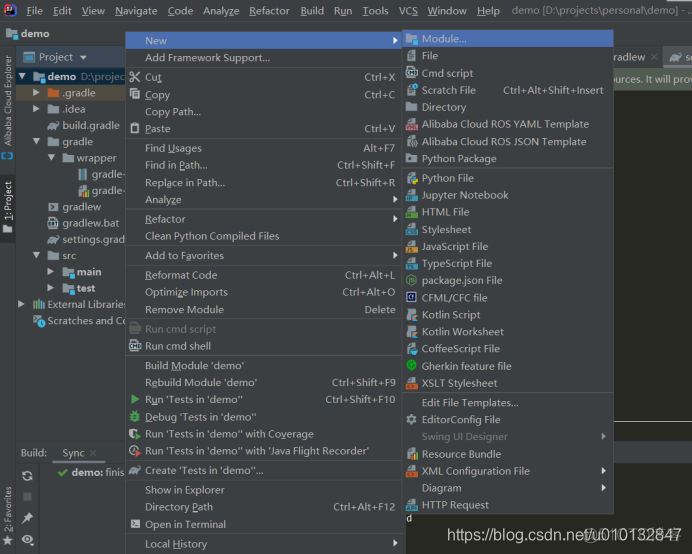 idea gradle distributionUrl 国内镜像 idea build.gradle_intellij idea_05