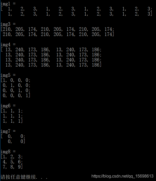 opencv mat 找到曲线 opencv mat rect_赋值_03