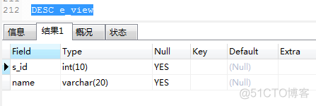 psql对视图建立索引 对视图的更新操作_新视图_03