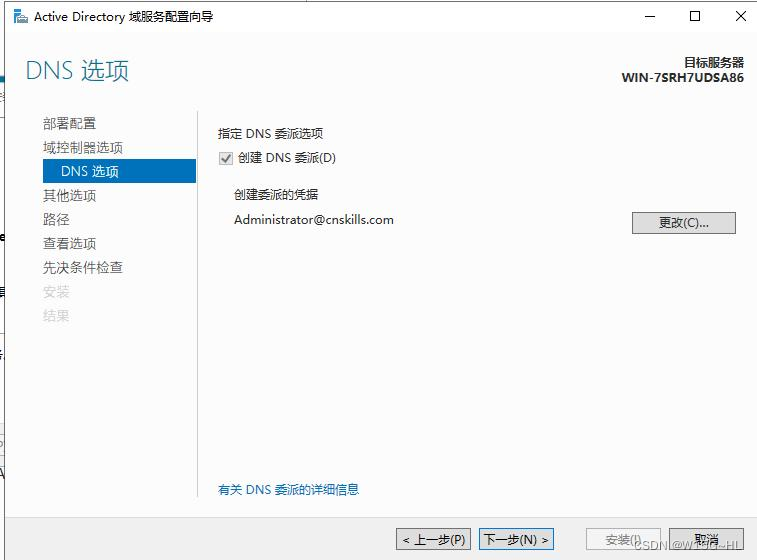 SERVER2022AD域启用LDAP windows server ad域_DNS_14