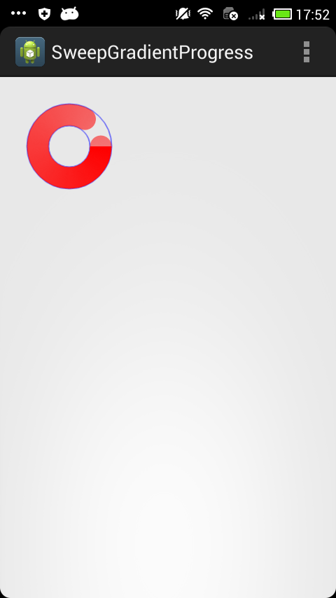 progressbar圆环进度条圆角 圆形进度条渐变_android_03