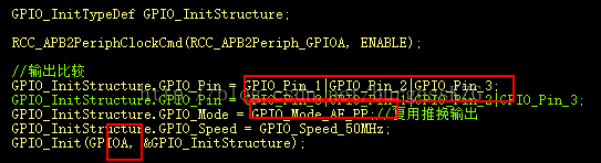 stm32cubemx pwm无输出 stm32的pwm输出引脚_定时器 PWM_03