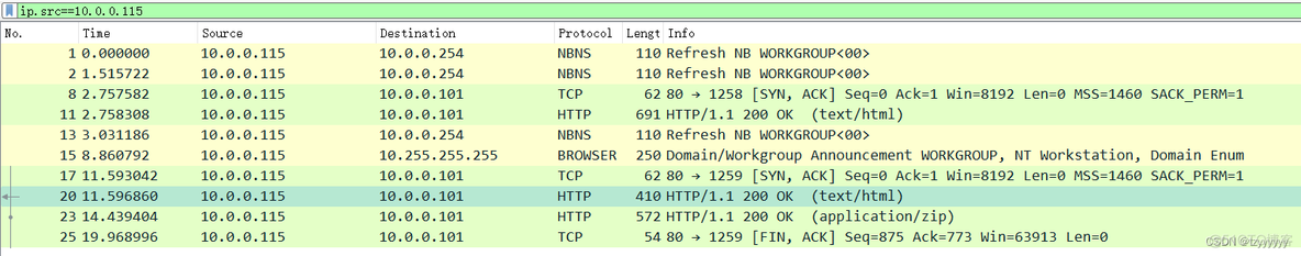 wireshark rtp流分析 灰色 wireshark分析网络流量_网络协议_17