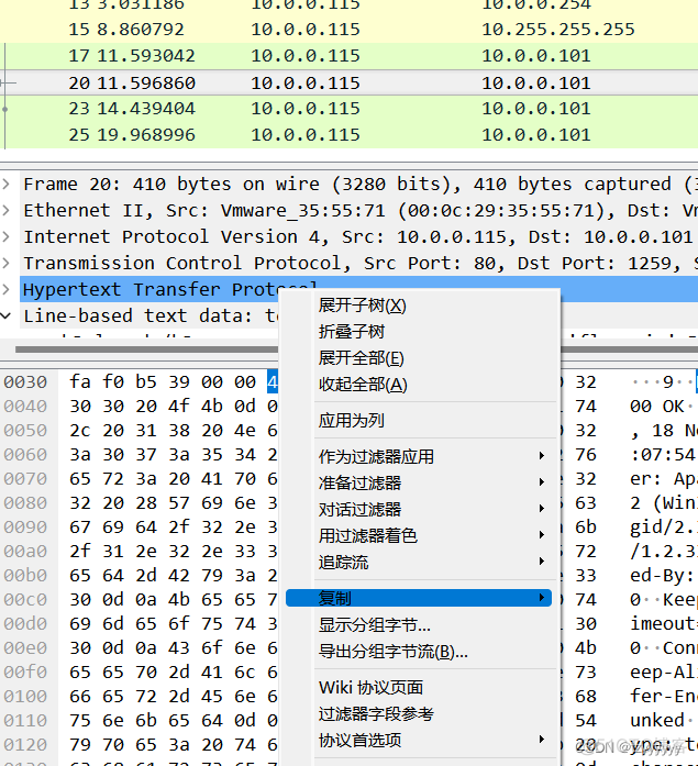 wireshark rtp流分析 灰色 wireshark分析网络流量_wireshark rtp流分析 灰色_18