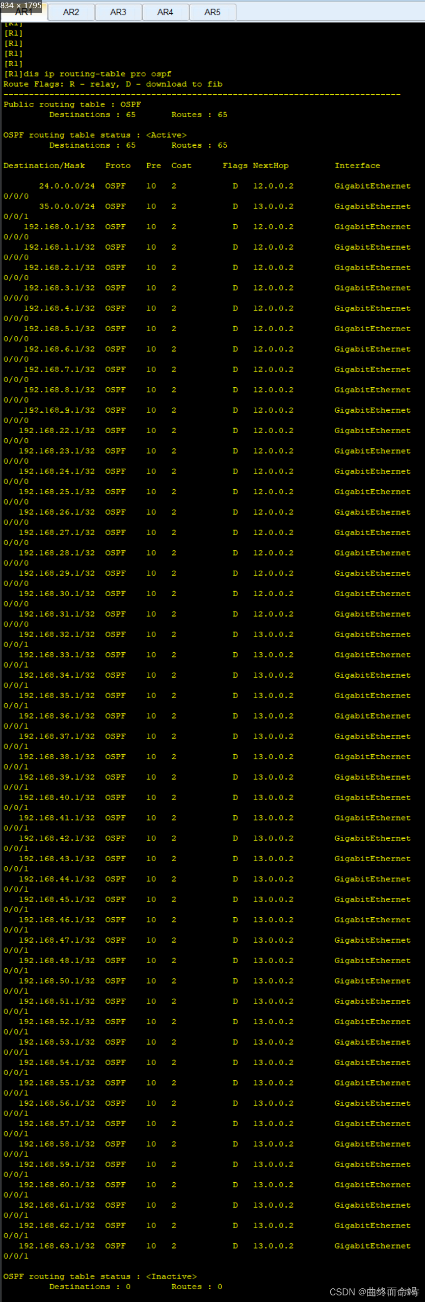 OSPF汇总不起作用 ospf汇总路由_OSPF汇总不起作用_02