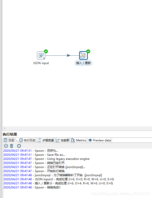 kettle rest client输出非json kettle json解析_Kettle_42