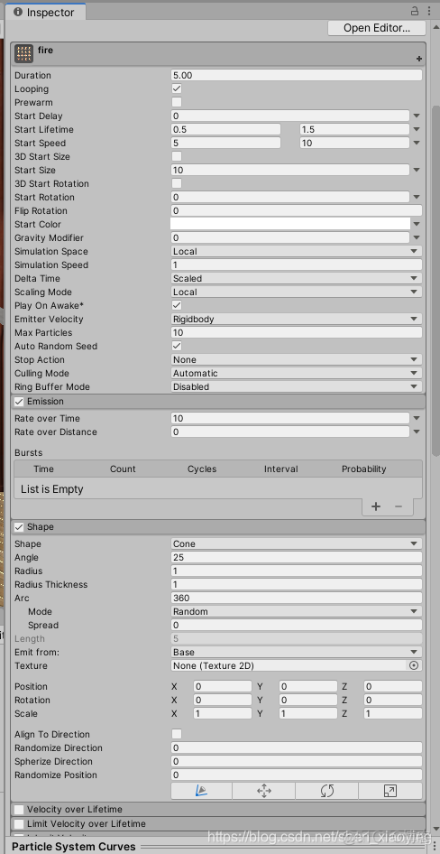 Unity 粒子渲染UI unity怎么做粒子特效_unity_04