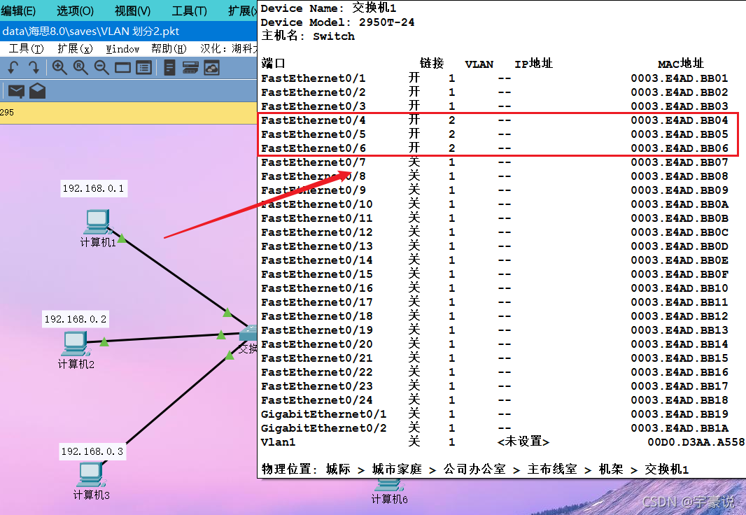 将网段划分到vlan里 划分网络vlan_将网段划分到vlan里_18