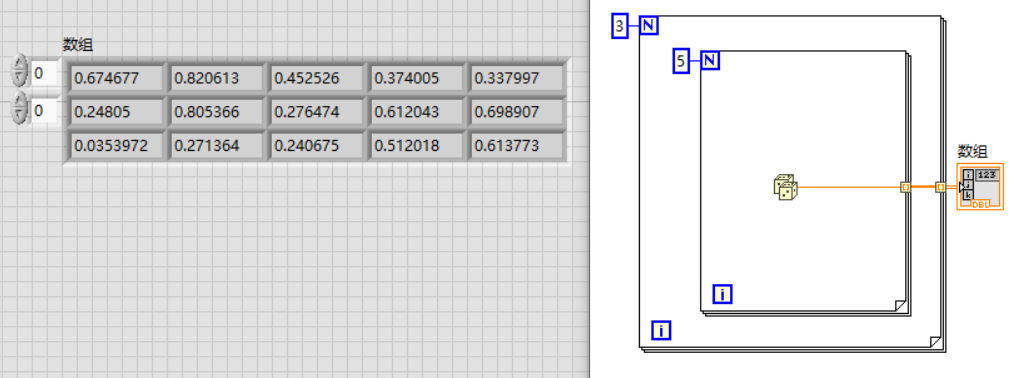 LabVIEW如何用for循坏索引一维数组 labview循环向数组添加元素_数组_05