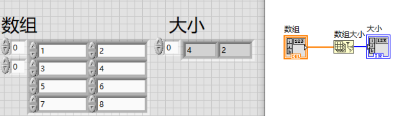 LabVIEW如何用for循坏索引一维数组 labview循环向数组添加元素_数组_09