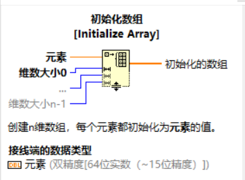 LabVIEW如何用for循坏索引一维数组 labview循环向数组添加元素_数组_10