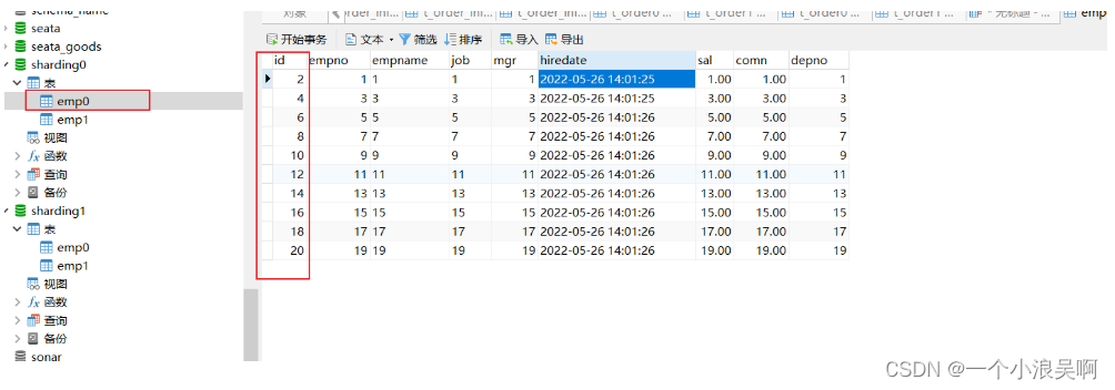 java springboot mysql shardingsphere 分库分表 上 (单库分表)_spring boot_03