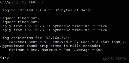 【Cisco Packet Tracer】IP数据包的分组转发与路由实验_Cisco_22