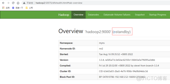 分布式系统 Hadoop部署实验 分布式存储 hadoop_Hadoop_07