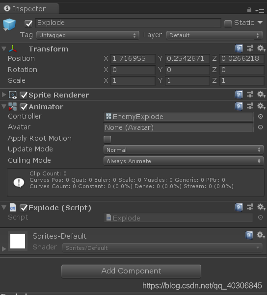 unity3d环境使用2d射线 unity2d射击_unity_03